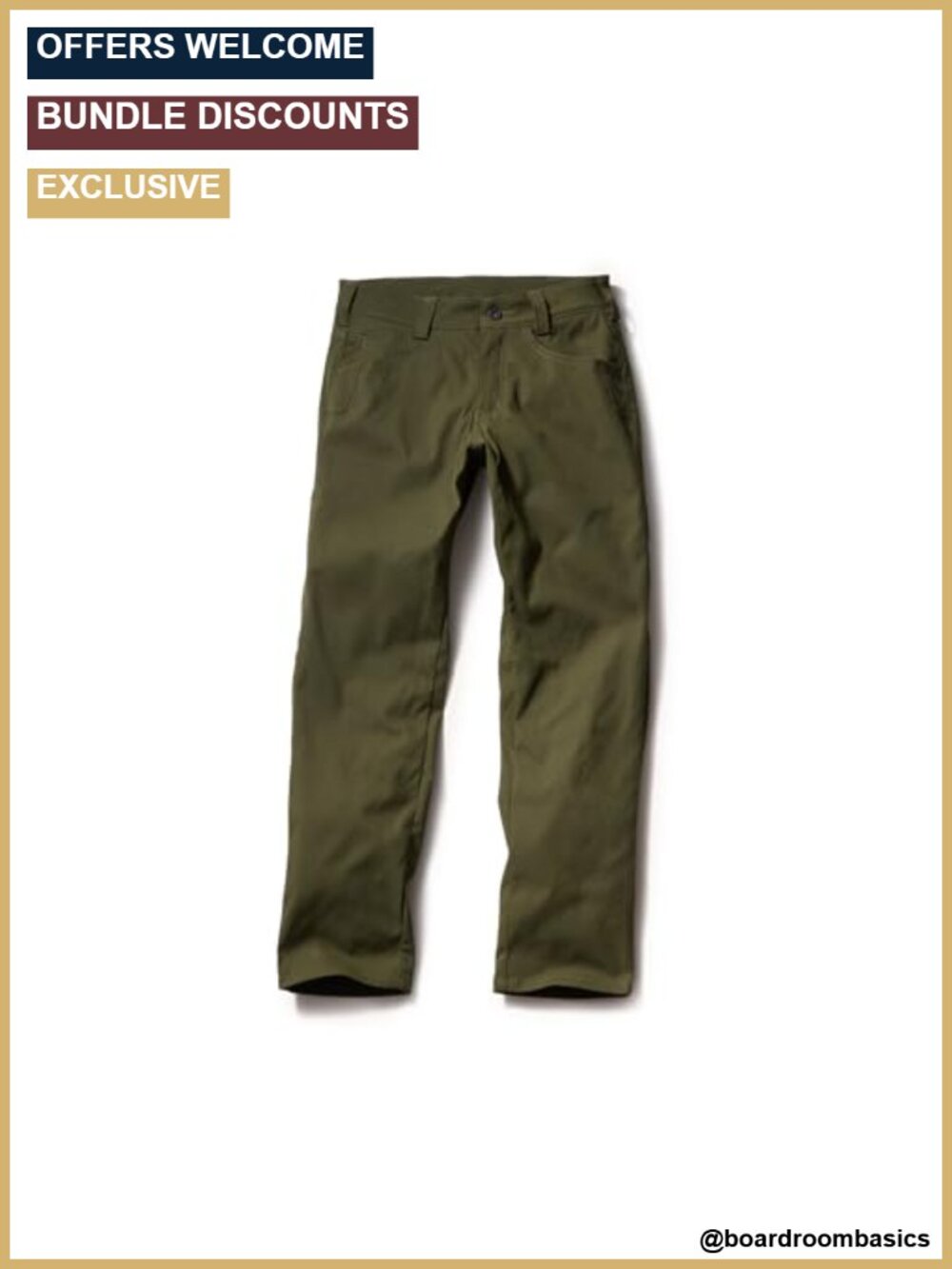 TRUEWERK EDO WerkPant Tapered Stretch Work Pants